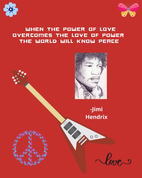 Product picture Jimi Hendrix Printable Wall Art